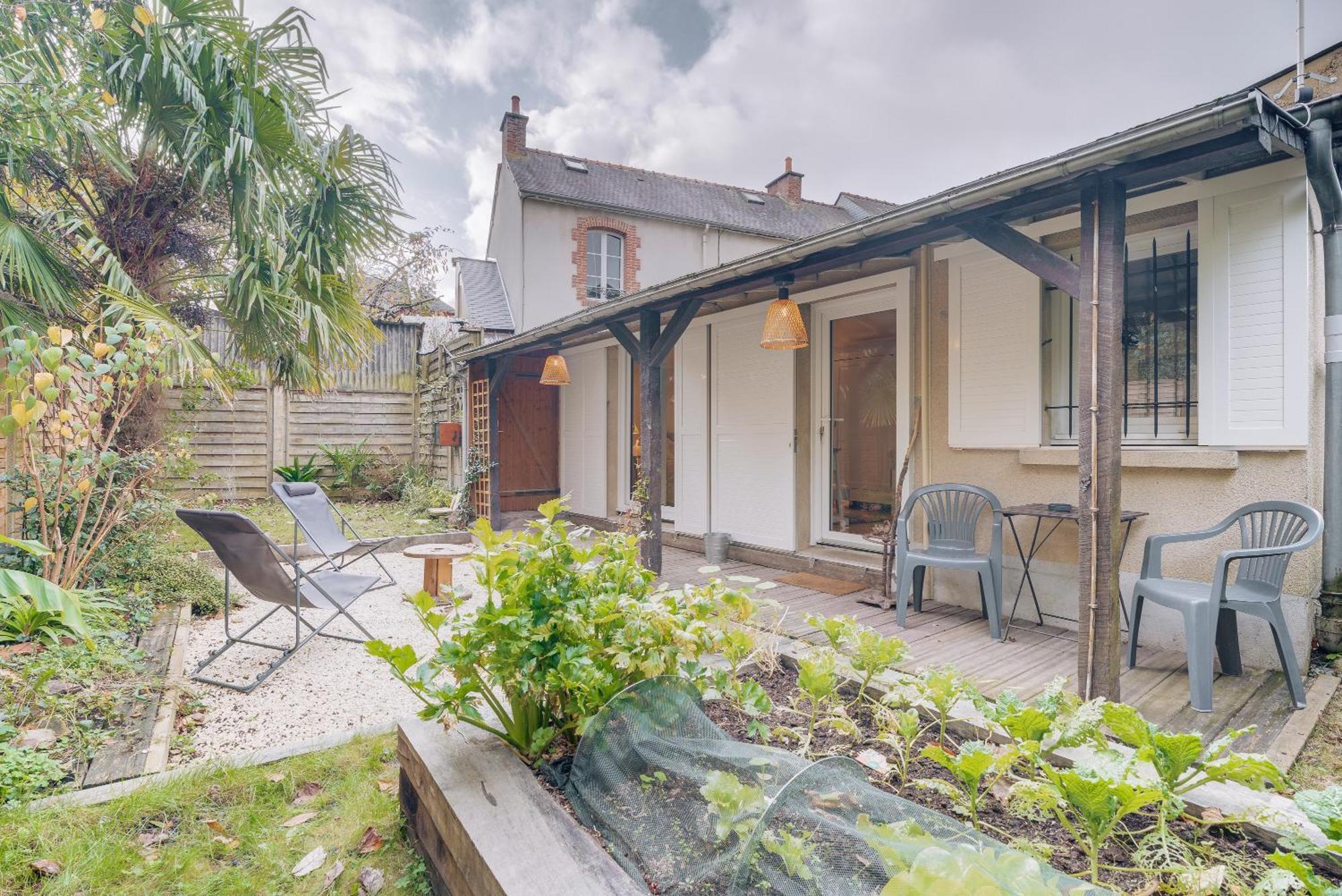 Appartement Studio Du Jardin D' Eden Rennes